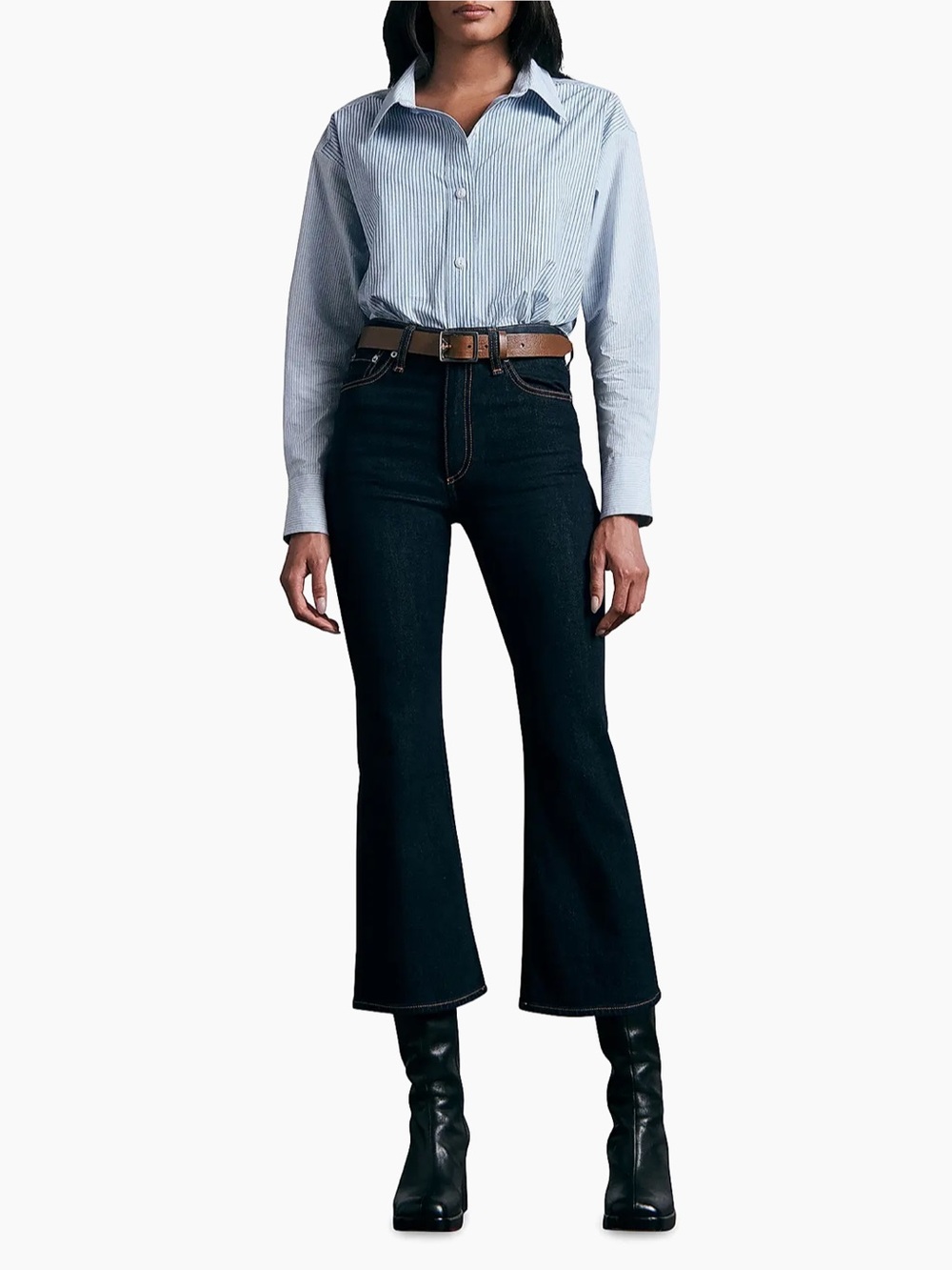 Rag & Bone Casey High Rise Ankle Flare